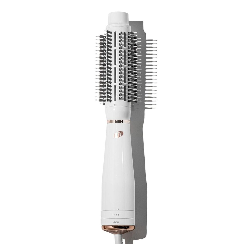 T3 AireBrush 1 Step Volumizing Hair Blow Dryer Brush Round 2.5" White Rose Gold